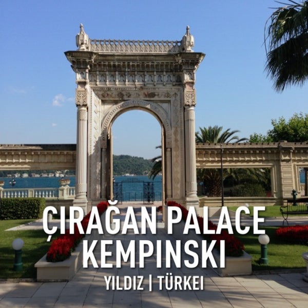 Photo taken at Çırağan Palace Kempinski Istanbul by Martin C. on 7/3/2013