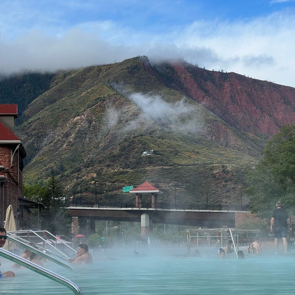Photo taken at Glenwood Hot Springs by Phyl Vincent T. on 10/2/2022