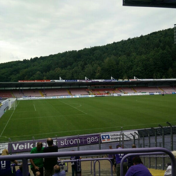 Photo taken at Erzgebirgsstadion by Martin v. on 8/15/2015