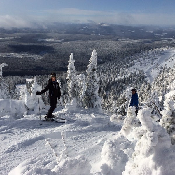 Big White Resort Ski Area in Kelowna
