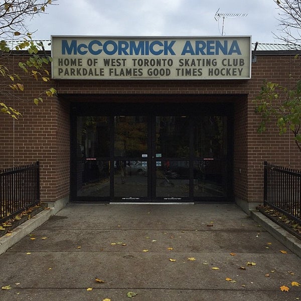 McCormick Arena Skating Rink in Brockton Village