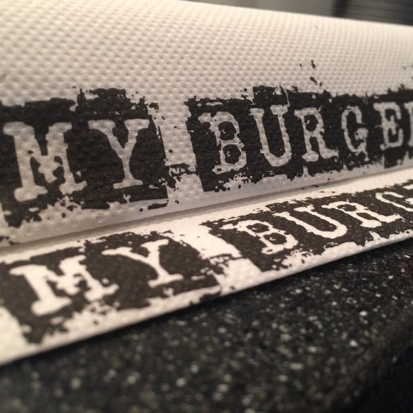 Photo taken at My Burger by M on 4/7/2014