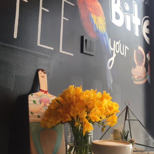 4/29/2017 tarihinde Buket A.ziyaretçi tarafından Bite Coffeeshop'de çekilen fotoğraf