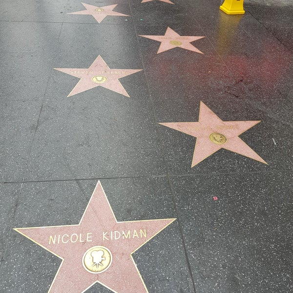 Photo taken at Hollywood Walk of Fame by Tomás Youngjoo L. on 5/20/2018