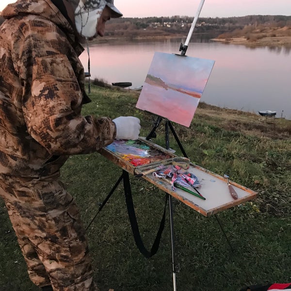 Таруса причал
