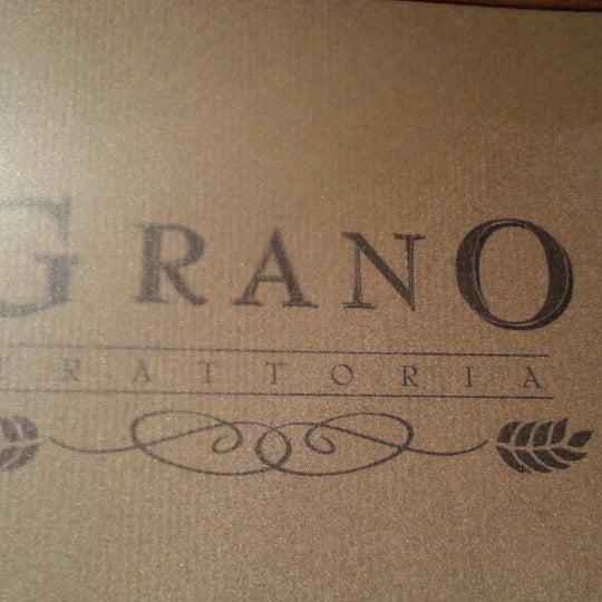 Photo taken at Grano Trattoria by Brian H. on 1/31/2014