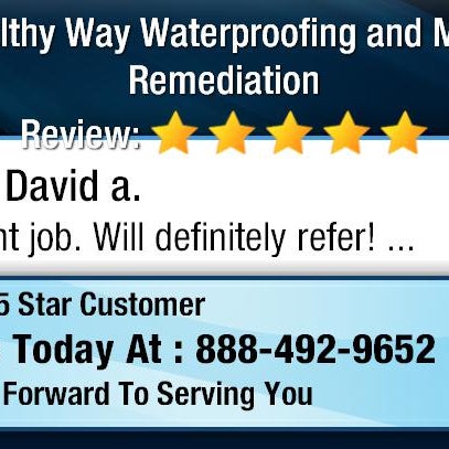 Photo taken at Healthy Way Waterproofing &amp; Mold Remediation by Healthy Way Waterproofing &amp; Mold Remediation on 2/15/2015