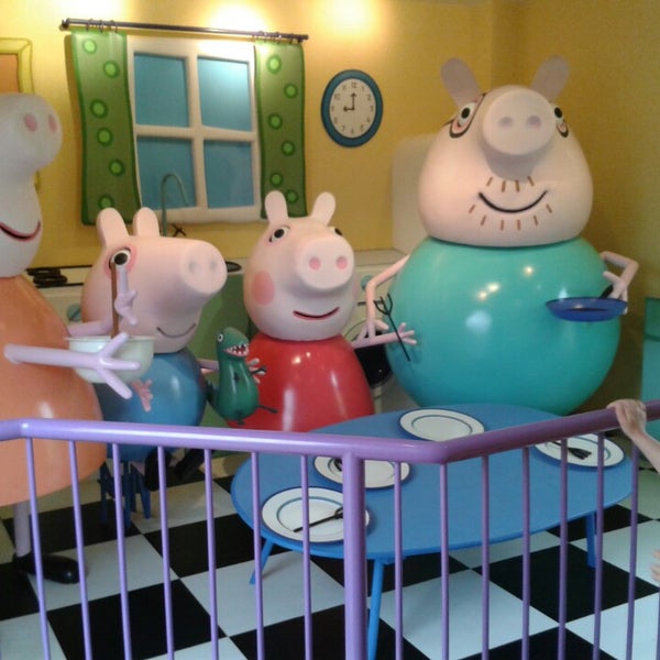 Photo taken at Peppa Pig World by Ian P. on 5/20/2013