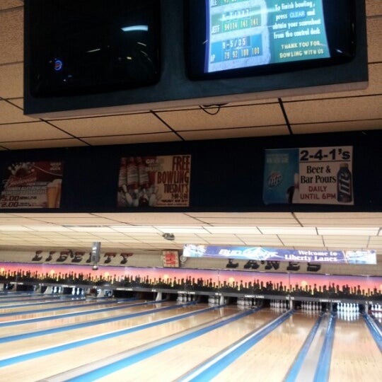 Liberty Lanes Lounge & Grill (Now Closed) Bowling Alley