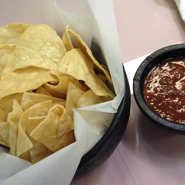 Free chips & salsa when dining in!