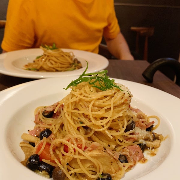 A lot of pasta choices to choose...do try their spaghetti al pencetta 🍝