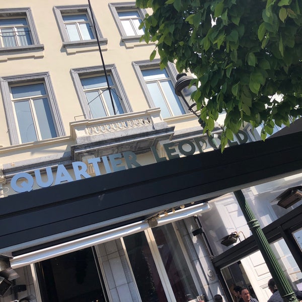 Photo taken at Restaurant Quartier Léopold by Theo V. on 5/4/2018