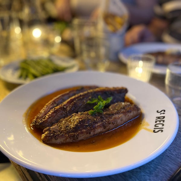 Incredible Duck Breast 🦆 Succulent, incredibly tasty, gorgeous fatty layer beneath decadently crispy skin; just a sublime dish. Have it, you won’t regret it 🤩