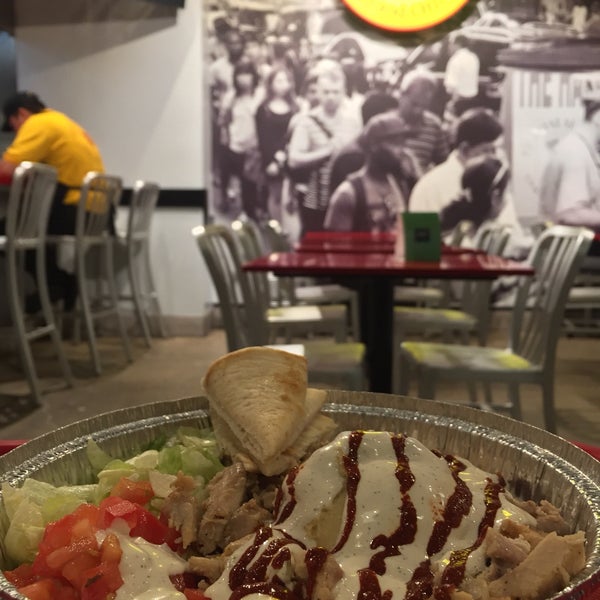 Photo taken at The Halal Guys by O K. on 9/13/2017