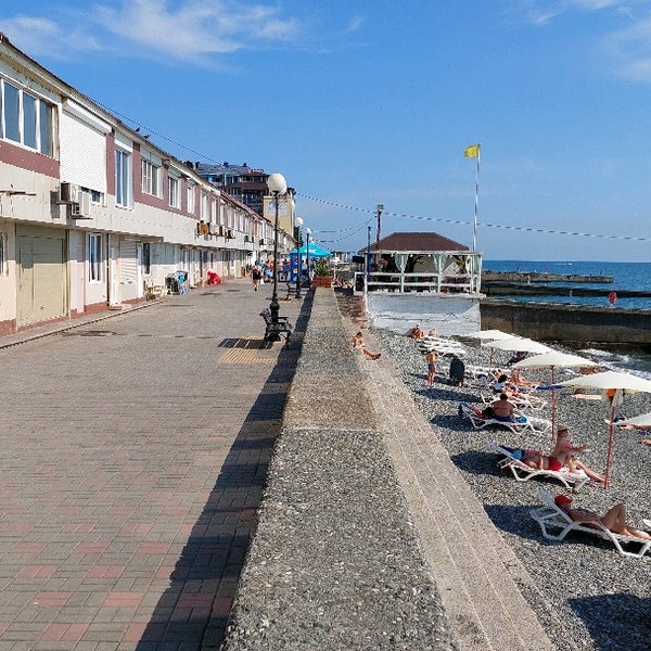 Пляж парус сочи