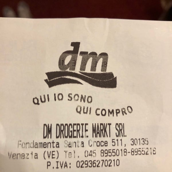 Dm Drogerie Markt Drugstore In Venedig