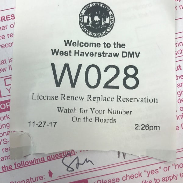 New York State DMV Government Building in West Haverstraw
