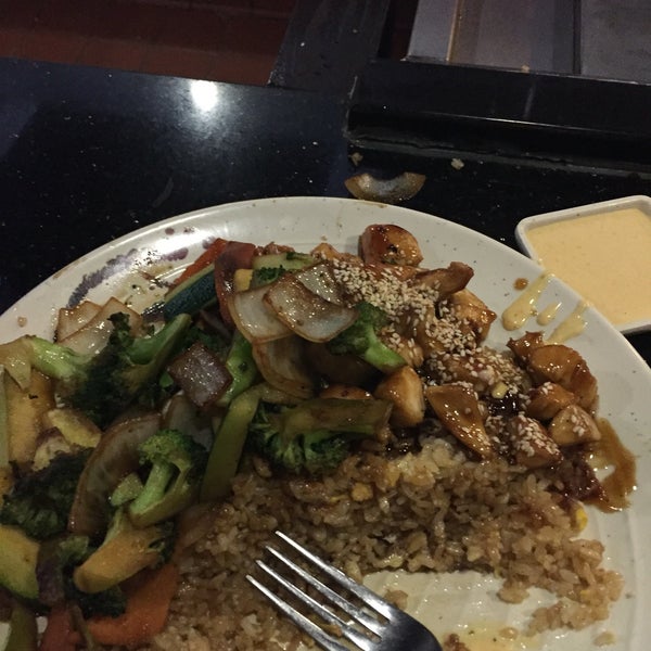 The hibachi is great! Everything is seasoned perfectly!