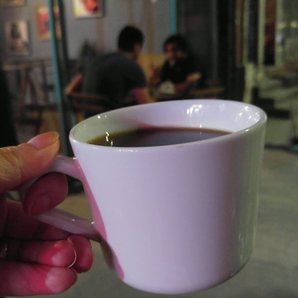Fill coffee. Fill coffee