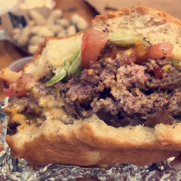 Photo taken at Five Guys by Eman✨ on 6/13/2019