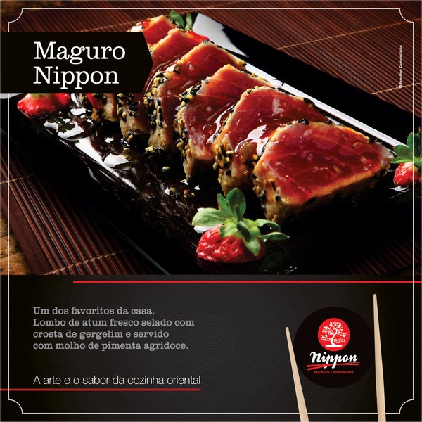 A comida japonesa é uma das mais saudáveis do mundo. É benéfica devido ao seu baixo teor de gordura. Que tal vir para o Nippon hoje?