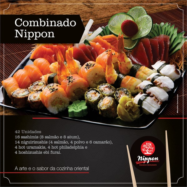 Além de ser uma refeição completa o #ComboNippon serve a família toda. Já sabe onde vai jantar hoje? Vem para o Nippon.