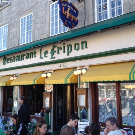 Foto tirada no(a) Restaurant Le Fripon por Beerlady T. em 3/21/2012