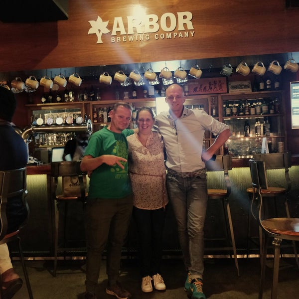 Photo taken at Arbor Brewing Company by Jimmy G. on 9/11/2019