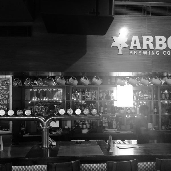 Photo taken at Arbor Brewing Company by Jimmy G. on 9/11/2019