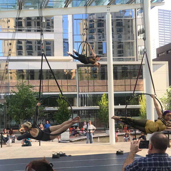 Photo taken at Director Park by David C. on 6/24/2017