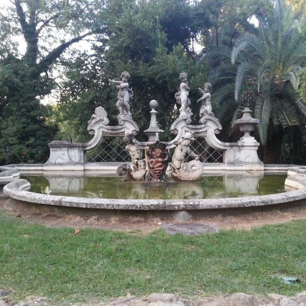 Photo taken at Villa Sciarra by Daniel on 9/7/2013