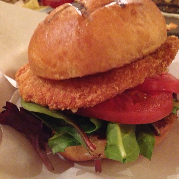 I'm in LOVE with the shrimp burger. Beignets and onion rings are also amazing. Their dinner is awesome!