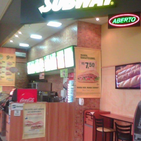 Aquela promoção do Subway Brasil pra - Shopping Parangaba