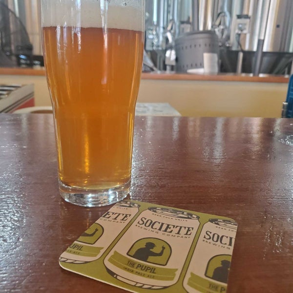 Photo taken at Societe Brewing Company by Terry B. on 12/20/2022