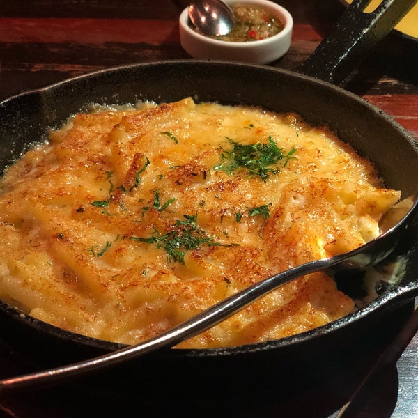 The crispy Mac and cheese exceeded all our expectations. Must order!