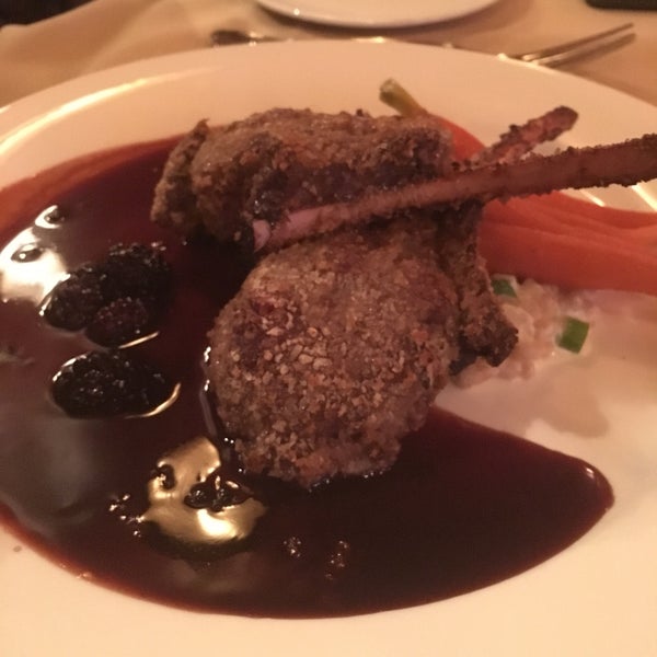 The blackberry elk and the daily preparation of the Colorado lamb are our favorites! Triple chocolate decadence is also a pretty incredible dessert. The ambiance and decor put it on another level