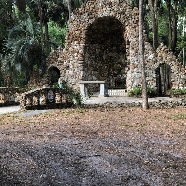 St Anne's Shrine Sculpture Garden in Lake Wales