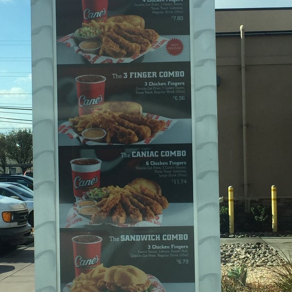 Photo taken at Raising Cane&#39;s Chicken Fingers by Ryan Y. on 12/1/2018