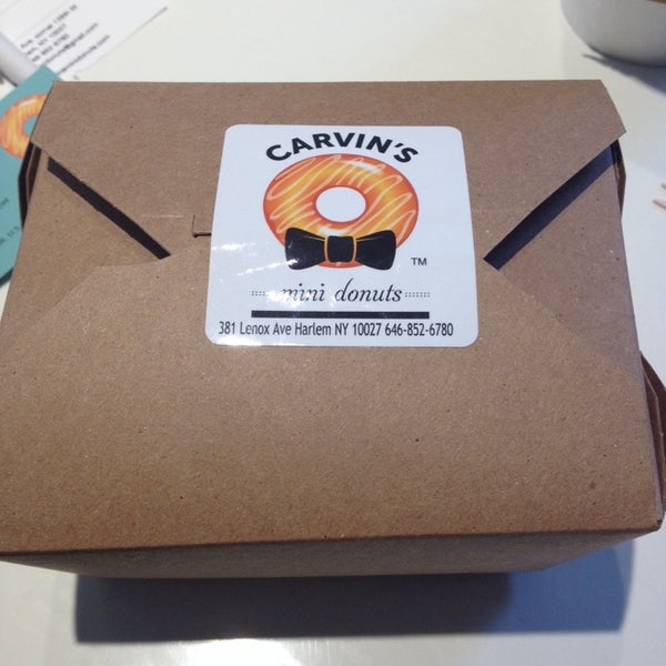 Photo taken at Carvin&#39;s Mini Donuts by Jeffrey S. on 5/9/2014