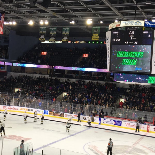 Photo taken at Budweiser Gardens by Jonny 9. on 11/17/2018