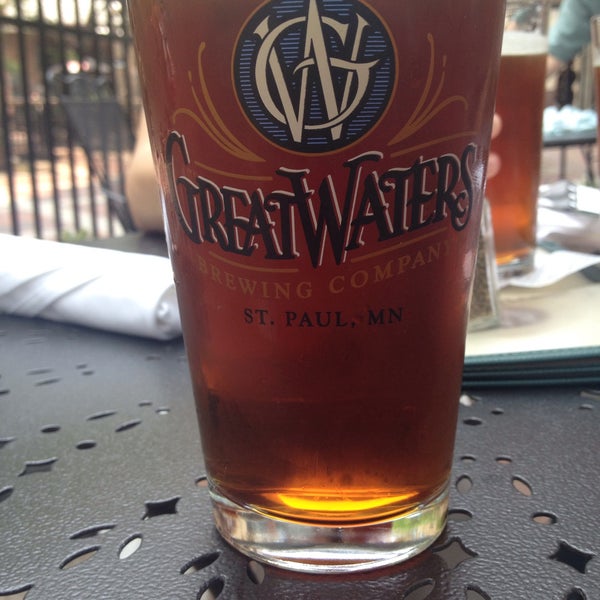 Photo taken at Great Waters Brewing Company by Olesia O. on 7/3/2015