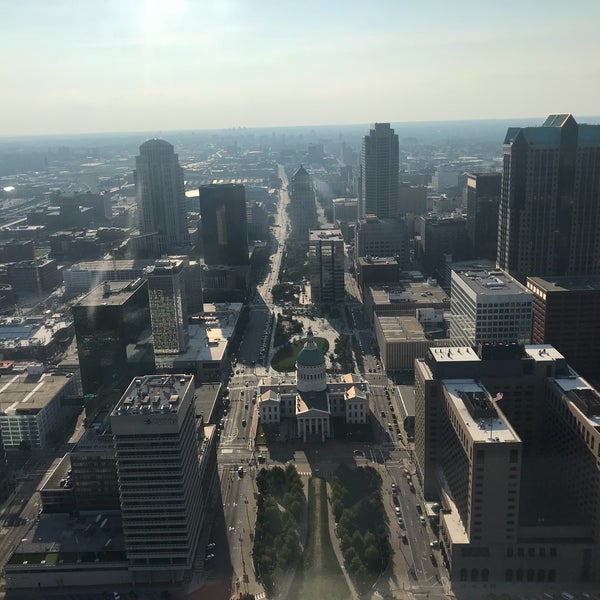 Photo taken at Gateway Arch Observation Deck by Olesia O. on 8/4/2018