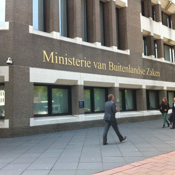 Ministerie van Buitenlandse Zaken (Now Closed) Government Building in BezuidenhoutWest