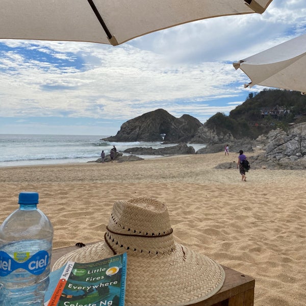 Photo taken at Zipolite by Paul G. on 1/1/2021
