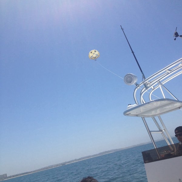 Photo taken at Marina Del Rey Parasailing by PeachDulce . on 5/30/2014
