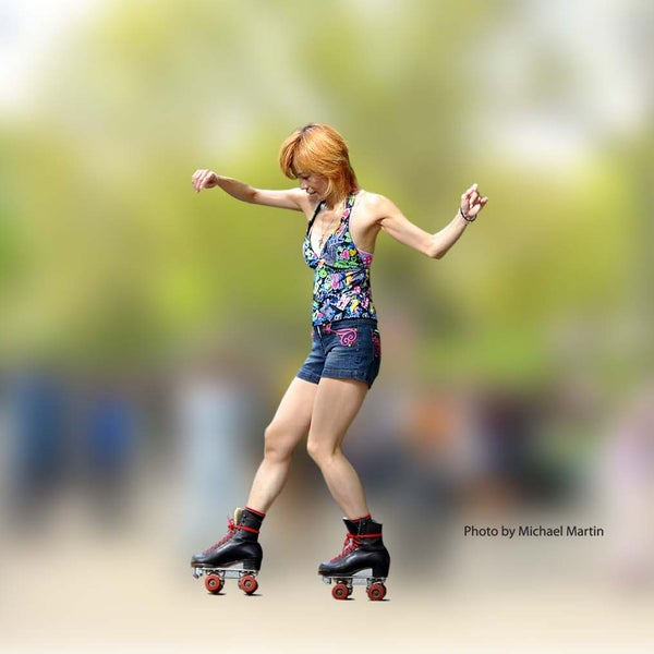 Снимок сделан в Central Park Dance Skaters Association (CPDSA) — Free Roller Skating Rink пользователем Central Park Dance Skaters Association (CPDSA) — Free Roller Skating Rink 4/7/2014