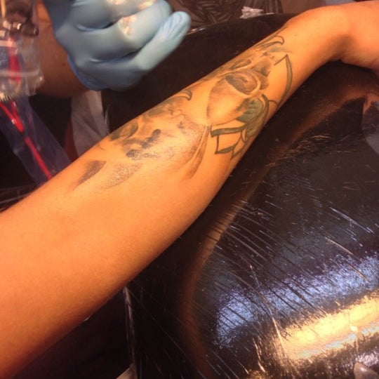Photo taken at Tattoo Times by Lika .. on 6/29/2014