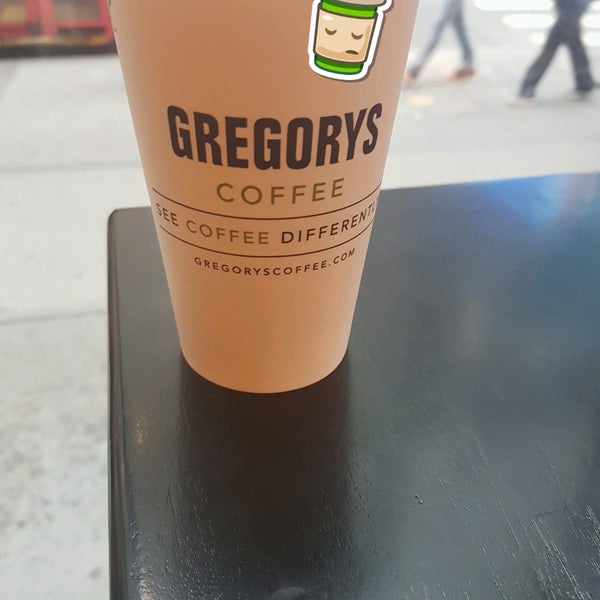 Photo taken at Gregorys Coffee by Enrique D. on 9/2/2017