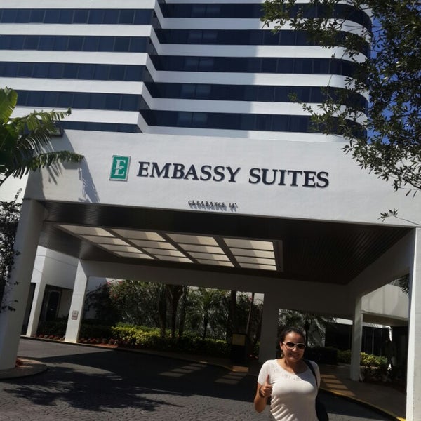 Photo taken at Embassy Suites by Hilton West Palm Beach Central by Juan M. on 4/24/2014