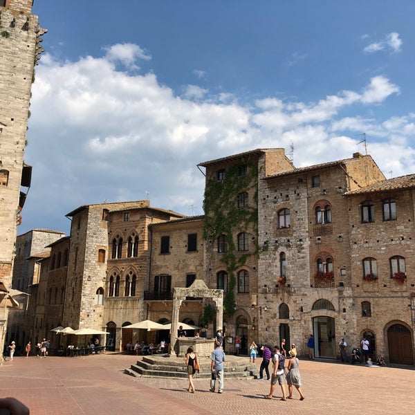 Photo taken at San Gimignano 1300 by Ferhat on 7/30/2018